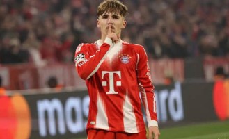 拜仁新星崛起！17岁欧冠三连击刷新姆巴佩纪录，身价短短3个月飙涨13倍